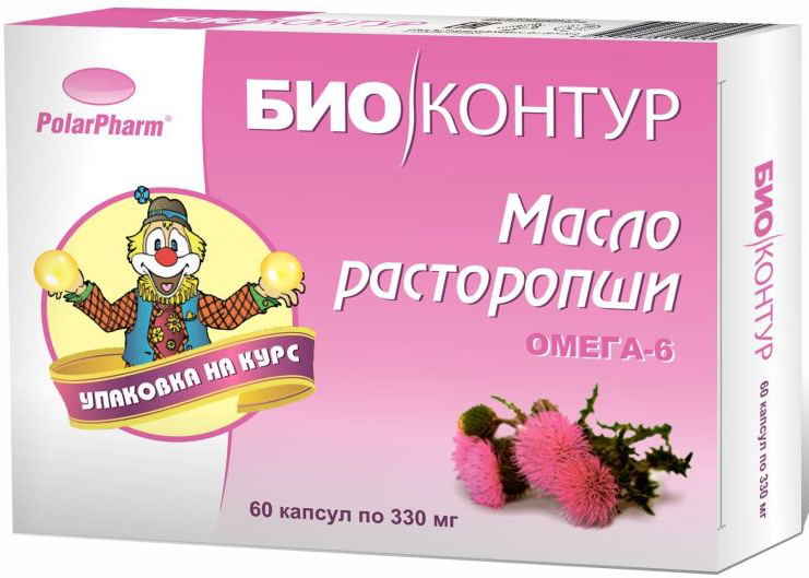 Масло расторопши БиоКонтур, в капсулах 330 мг, №604607097011955 Масло расторопши БиоКонтур, в капсулах 330 мг, №604607097011955Масло расторопши БиоКонтур в капсулах 330 мг №60 способствует восстановлению пораженных клеток печени способствует предупреждению нарушения структуры и функции печени способствует понижению уровня холестерина в крови Состав: масло расторопши, оболочка (желатин, глицерин (пластификатор), вода), витамин Е Товар не является лекарственным средством. Могут быть противопоказания и следует предварительно проконсультироваться со специалистом.