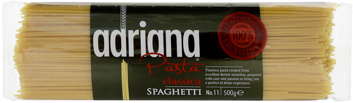 Adriana Spaghetti паста, 500 г15013 Adriana Spaghetti паста, 500 г15013Adriana - высококачественная паста из 100% семолины. Только 100% семолина или качественная мука из специальных твердых сортов пшеницы гарантирует, что паста, даже после превышения рекомендуемого времени приготовления, не разварится и не слипнется после охлаждения. Еда не должна служить лишь для утоления голода, а должна приносить и возвышенные чувства приятного удовлетворения. Каждый из нас хотел бы открыть для себя новые вкусы и новые впечатления. Ужин должен быть не только завершением дня, но также возможностью встретиться с близкими и друзьями, чтобы насладиться едой. Паста Adriana имеет превосходные вкусовые качества и полезные свойства. Благодаря большому количеству клетчатки, белка и минимуму жиров - низкокалорийная, что помогает всегда оставаться в идеальной форме. В ее состав входят рибофлавин, который способствует снижению усталости, витамины группы В, необходимые для здоровья. Способ приготовления: варить макаронные изделия в кипящей...