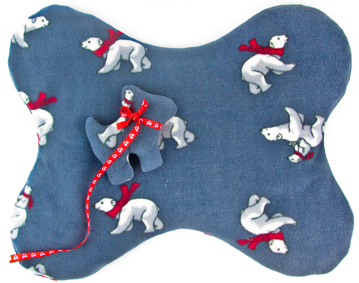 Лежак-коврик для животных Zoobaloo Косточка. Мишки, с игрушкой, 50 х 45 см1102 Лежак-коврик для животных Zoobaloo Косточка. Мишки, с игрушкой, 50 х 45 см1102Великолепный флисовый лежак-коврик Zoobaloo - это отличный аксессуар для вашего питомца, на котором можно спать, играться и снова, приятно устав, заснуть. Он идеально подходит для полов с любым покрытием. Изделие поддерживает температурный баланс вашего питомца в любое время года. Наполнитель выполнен из синтепона.