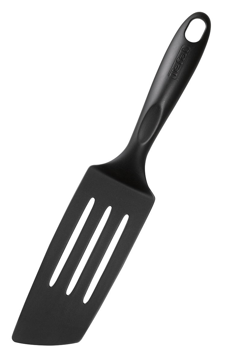 Лопатка кулинарная Tefal Bienvenue, длина 33 см2744112 Лопатка кулинарная Tefal Bienvenue, длина 33 см2744112Кулинарная лопатка Tefal Bienvenue выполнена из термостойкого пластика, который выдерживает температуру до 220°С. Удобная ручка не позволит изделию выскользнуть из вашей руки. Также есть отверстие, с помощью которого вы можете повесить изделие у себя на кухне. Лопатка отличается прочностью и долговечностью. Эта лопатка займет достойное место среди аксессуаров на вашей кухне. Можно мыть в посудомоечной машине. Общая длина лопатки: 33 см. Размер рабочей поверхности лопатки: 17 х 6,5 см.