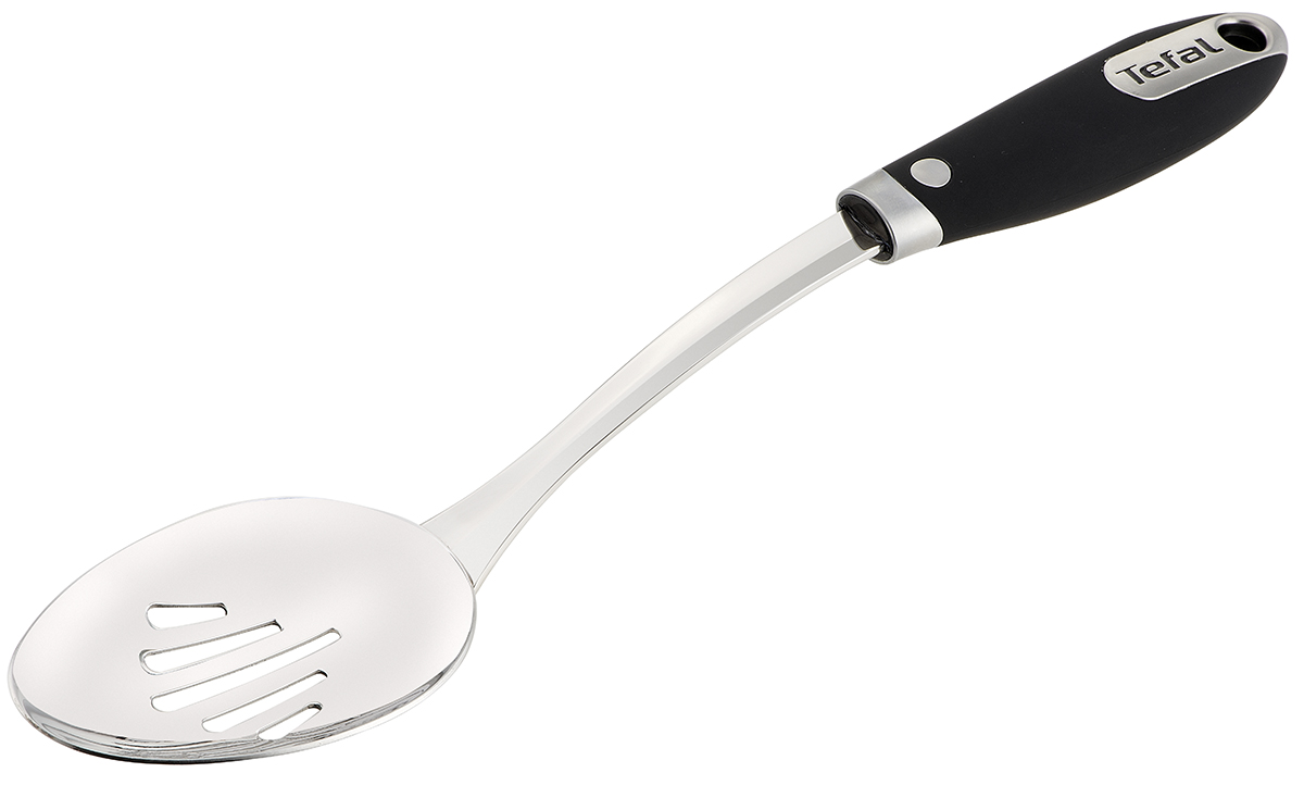 Ложка кулинарная Tefal Talent. K0800314K0800314 Ложка кулинарная Tefal Talent. K0800314K0800314Серия Talent Тип аксессуара Ложка Материал пластик, нержавеющая сталь Производство Китай Гарантия 2 года Элегантный дизайн с зеркальным блеском Благодаря высокому качеству нержавеющей, стали аксессуар прослужит долгое время Мягкая ручка для большего кофорта Можно мыть в посудомоечной машине