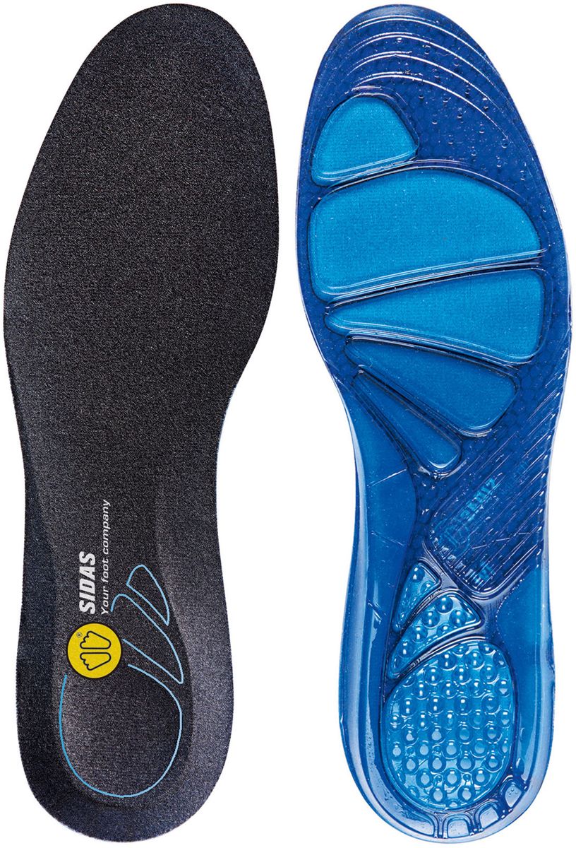 Стельки Sidas Cushioning Gel. Размер XXLCSEESCUSHION Стельки Sidas Cushioning Gel. Размер XXLCSEESCUSHIONИнновационная стелька Cushioning Gel: конструкция с применением dynamic gel для достижения максимальной мягкости в области пятки. Cтелька Cushioning Gel – снижает ударную нагрузку благодаря технолологии dynamic gel, разработанной компанией Sidas. Dynamic gel – множество микроячеек расположенных в зоне ударной нагрузки, которые деформируясь при ударе обеспечивают максимальную защиту. Обладает антибактериальным эффектом, легко стирается. 1. Верхний слой: смягчающий и антибактериальный 2. Микро-перфорация: дышащая 3. Гель: для мягкости и комфорта 4. Dynamic Gel: Активное снижения ударной нагрузки.