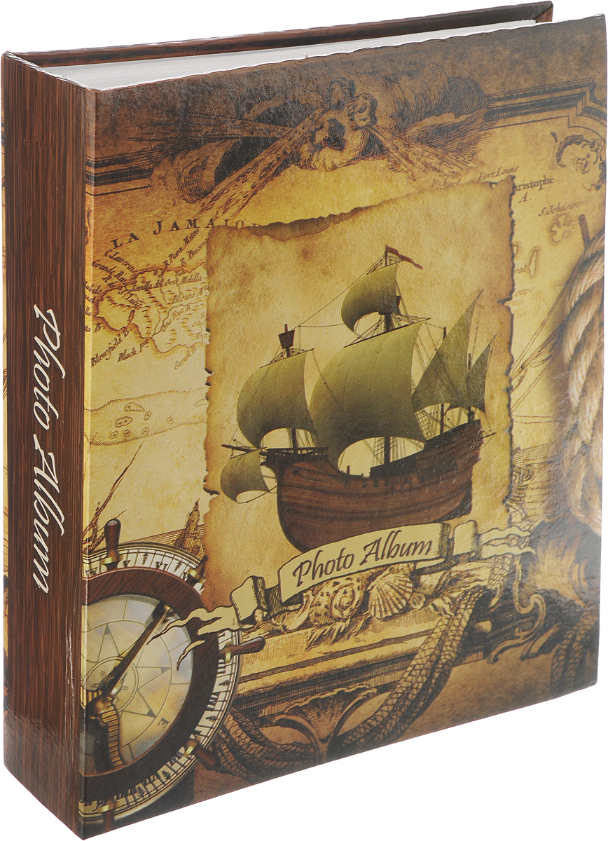 Фотоальбом Pioneer Rose Wind, 200 фотографий, 10 х 15 см41557 LM-4R200_корабль 2 Фотоальбом Pioneer Rose Wind, 200 фотографий, 10 х 15 см41557 LM-4R200_корабль 2Фотоальбом Pioneer Rose Wind поможет красиво оформить ваши самые интересные фотографии. Обложка, выполненная из толстого картона, декорирована рисунком в морской тематике. Внутри содержится блок из 100 белых листов с фиксаторами-окошками из полипропилена. Альбом рассчитан на 200 фотографий формата 10 х 15 см (по 1 фотографии на странице). Переплет - книжный. Нам всегда так приятно вспоминать о самых счастливых моментах жизни, запечатленных на фотографиях. Поэтому фотоальбом является универсальным подарком к любому празднику. Количество листов: 100.