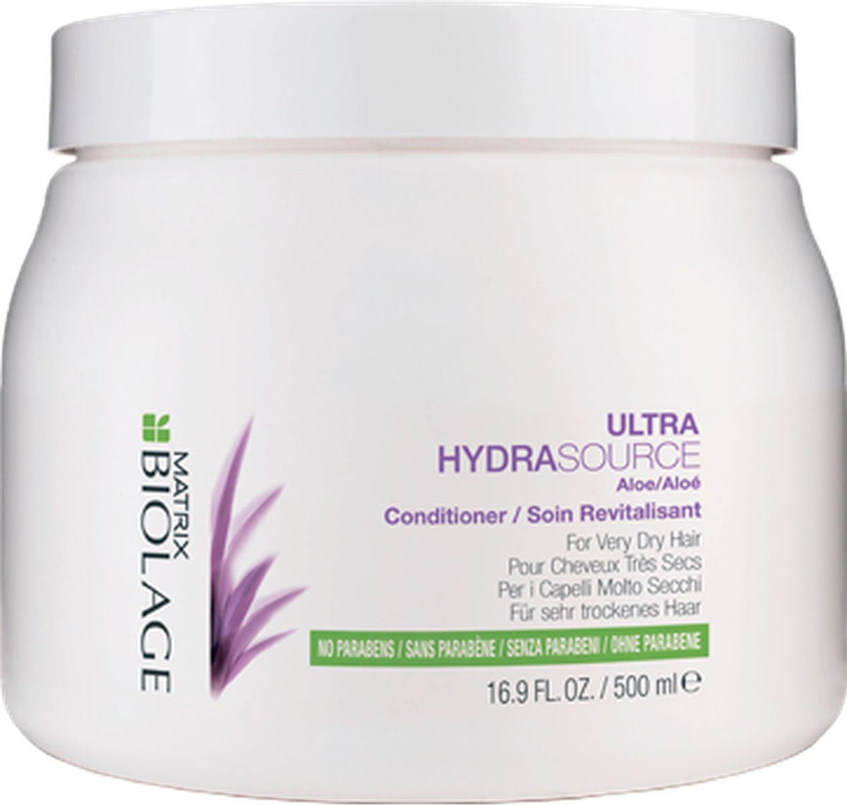 Matrix Biolage Hydrasource Маска 500 млP0830000 Matrix Biolage Hydrasource Маска 500 млP0830000Сухие волосы зачастую выглядят тускло и безжизненно. Вдохновленная свойствами алоэ, маска Biolage HYDRASOURCE™ (ГидраСурс) помогает оптимизировать гидробаланс сухих волос, возвращая им зворовый, сияющий вид. Волосы в 15 раз* более увлажненные после первого использования. -Питает, обволакивая каждый волос на 360° -Придаёт волосам блеск и шелковистость -Формула без парабенов и силиконов создана специально для окрашенных волос