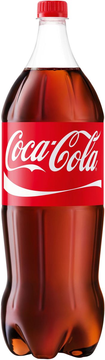 Coca-Cola напиток сильногазированный, 2 л175788 Coca-Cola напиток сильногазированный, 2 л175788Кока-Кола - самый популярный напиток за всю историю компании Coca-Cola, был придуман аптекарем Доктором Джоном Пэмбертоном в Атланте, штат Джорджия 8 мая 1886 года. Никто не помнит, каким образом сироп доктора Пэмбертона смешался с газированной водой, но новый прохладительный напиток был сразу признан одновременно вкусным и освежающим. Формула Coca-Cola - один из самых тщательно оберегаемых коммерческих секретов всех времен и народов.