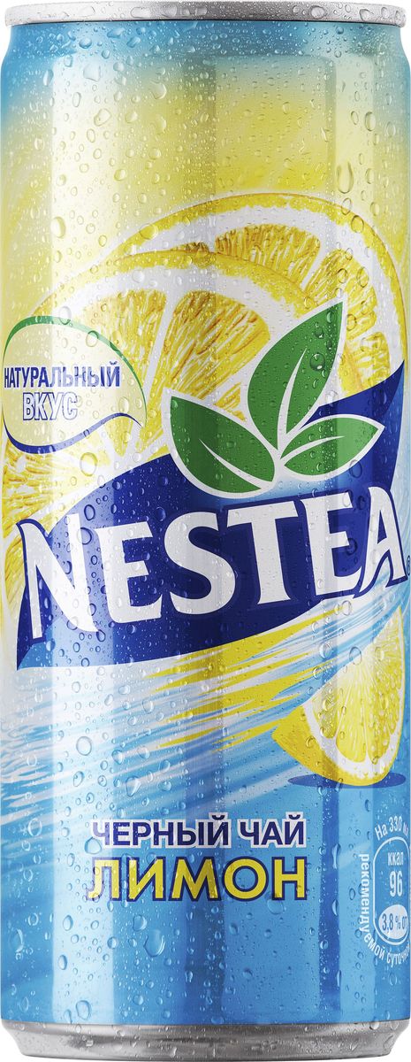 Nestea "Лимон" чай черный, 0,33 л