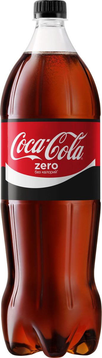 Coca-Cola Zero напиток сильногазированный, 1,5 л1324909 Coca-Cola Zero напиток сильногазированный, 1,5 л1324909Coca-Cola Zero - освежающий вкус без калорий!