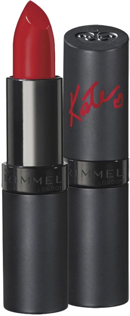 Rimmel Губная помада Lasting Finish By Kate, тон № 001 (my gorge red), 4 г34011423001 Rimmel Губная помада Lasting Finish By Kate, тон № 001 (my gorge red), 4 г34011423001Уникальные, обольстительные и сексуальные оттенки, созданные самой Кейт Мосс Эксклюзивный комплекс с пудрой чёрного алмаза для насыщенного цвета, как никогда раньше