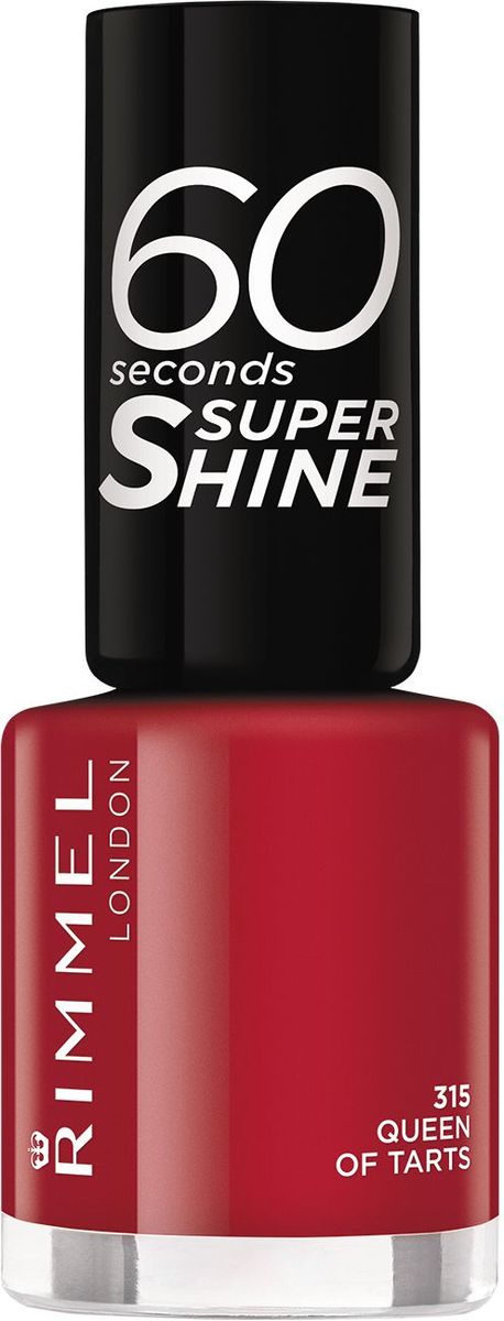 Rimmel Лак для ногтей 60 Seconds Super Shine, тон № 315, 8 мл34778209315 Rimmel Лак для ногтей 60 Seconds Super Shine, тон № 315, 8 мл34778209315Формула лака для ногтей 60 seconds Super Shine с аргановым и оливковым маслами для интенсивного ухода за ногтями Технология 3-в-1: базовое покрытие, насыщенный цвет и верхнее покрытие - одним движением кисточки! Удобная широкая кисточка Xpress Brush™ для удобного нанесения лака Одна маленькая бутылочка дает суперблеск и стойкий цвет до 10 дней! Высыхает за 60 секунд!