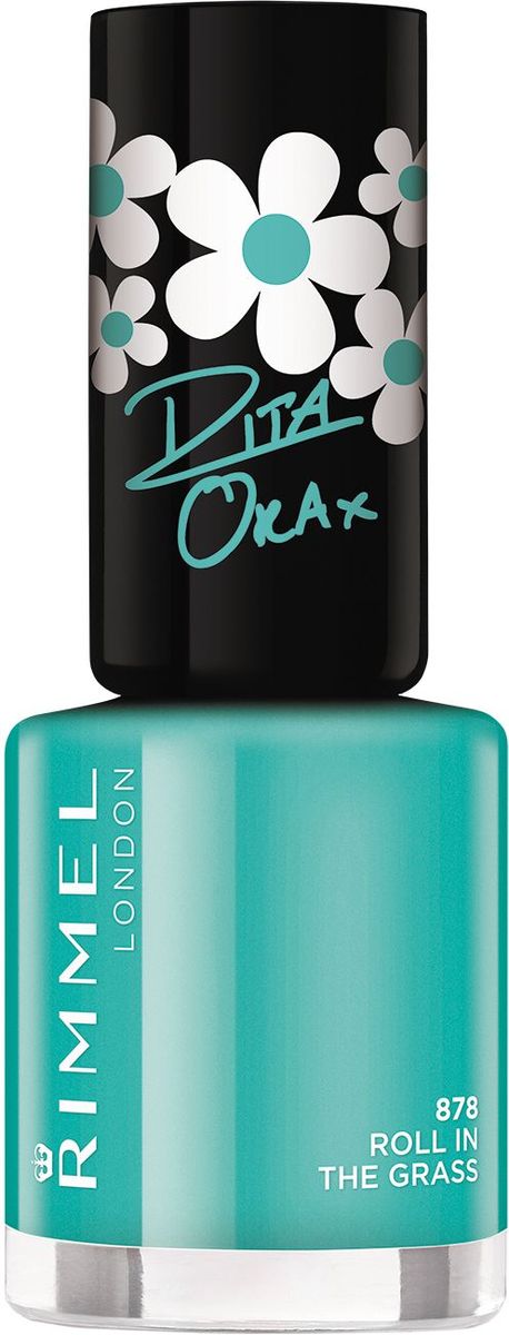 Rimmel Лак для ногтей 60 Seconds Super Shine, тон № 878 (roll in the grass), 8 мл34778209878 Rimmel Лак для ногтей 60 Seconds Super Shine, тон № 878 (roll in the grass), 8 мл34778209878Эксклюзивная коллекция лаков 60 seconds от Риты Ора! Невероятные, модные оттенки! Формула лака для ногтей 60 seconds Super Shine с аргановым и оливковым маслами для интенсивного ухода за ногтями Технология 3-в-1: базовое покрытие, насыщенный цвет и верхнее покрытие - одним движением кисточки! Удобная широкая кисточка Xpress Brush™ для удобного нанесения лака Одна маленькая бутылочка дает суперблеск и стойкий цвет до 10 дней! Высыхает за 60 секунд!