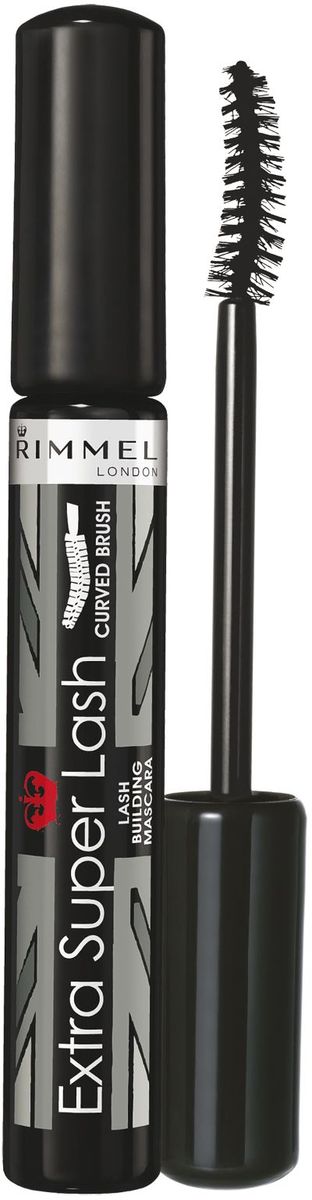 Rimmel Тушь для ресниц Extra Super Lash Curved Brush, тон № 101 (black), 8 мл34788179101 Rimmel Тушь для ресниц Extra Super Lash Curved Brush, тон № 101 (black), 8 мл34788179101Придаёт объём, удлиняет и разделяет ресницы. Специальная формула позволяет наносить несколько слоёв для получения длинных, заметных и эффектных ресниц, создавая различные типы макияжа - от естественного до яркого и выразительного.