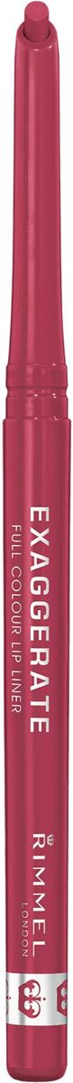 Rimmel Объемный карандаш для губ Exaggerate Re-pack, тон № 63, 0,25 г34788508063 Rimmel Объемный карандаш для губ Exaggerate Re-pack, тон № 63, 0,25 г34788508063Мягкий автоматический карандаш с изящно скошенным кончиком, обеспечивающий губам идеальный цвет и форму