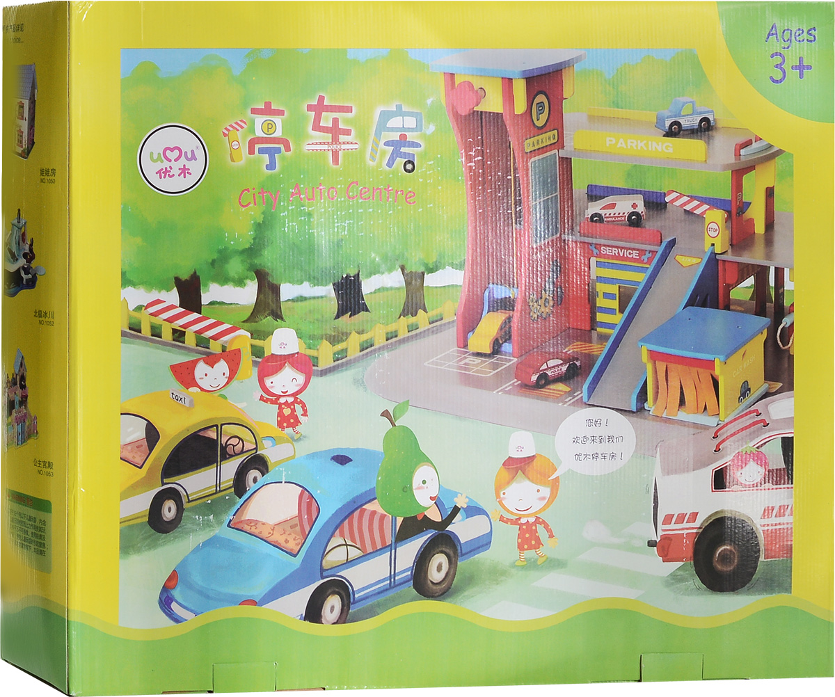 Kids4Kids Конструктор Мой автоцентр#1051 Kids4Kids Конструктор Мой автоцентр#1051Необычный сюжетный деревянный конструктор Kids4Kids Мой автоцентр превосходно развивает воображение и логику, положительно сказывается на координации движений и зрительной координации, тренирует память и внимание. С таким конструктором вы навсегда решите вопрос, где хранить многочисленные машинки вашего ребенка. Три этажа парковки располагают достаточным местом для размещения игрушечного транспорта. По парковке можно разъезжать по специальным пандусам, а можно воспользоваться механическим лифтом, который быстро доставит машинку на нужный уровень конструкции, имеется скоростной спуск. После того как все машинки будут заправлены, их можно помыть в автомойке. Такая насыщенная игра превосходно развивает воображение и логику, положительно сказывается на координации движений, тренирует память и внимание. Собирается по системе пазов, без шурупов и болтов, что делает процесс сборки легким и быстрым. Игрушка изготовлена из высококачественного экологически чистого МДФ,...