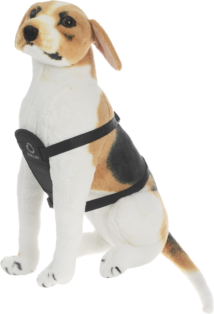 Шлейка для собак DOGextreme Comfort, цвет: черный, ширина 2,5 cм, обхват груди 60-90 см0709 Шлейка для собак DOGextreme Comfort, цвет: черный, ширина 2,5 cм, обхват груди 60-90 см0709Шлейка для собак DOGextreme Comfort изготовлена из износостойкого быстросохнущего нейлона. Изделие предназначено для профессиональной дрессировки и путешествий. Ремешки регулируемой длины способствуют плотному прилеганию к телу животного. Имеется металлическое полукольцо для крепления поводка. Шлейка - это альтернатива ошейнику. Правильно подобранная шлейка не стесняет движения питомца, не натирает кожу, поэтому животное чувствует себя в ней уверенно и комфортно. Изделие отличается высоким качеством, удобством и универсальностью. Обхват шеи: 48-77 см. Обхват груди: 60-90 см. Ширина ремней: 2,5 см.