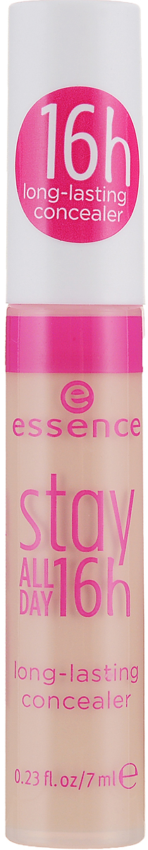 essence Консилер stay all day 16h long lasting т.10 natural beige, 7мл47315 essence Консилер stay all day 16h long lasting т.10 natural beige, 7мл47315Вооружитесь консилером и вы будете приятно удивлены тем, как теперь просто скрыть темные круги под глазами, изъяны кожи и даже раздражающие участки тусклой и дряблой кожи. Стойкий кремообразный консилер легко и надолго скроет недостатки кожи. Придаст коже натуральное свечение.