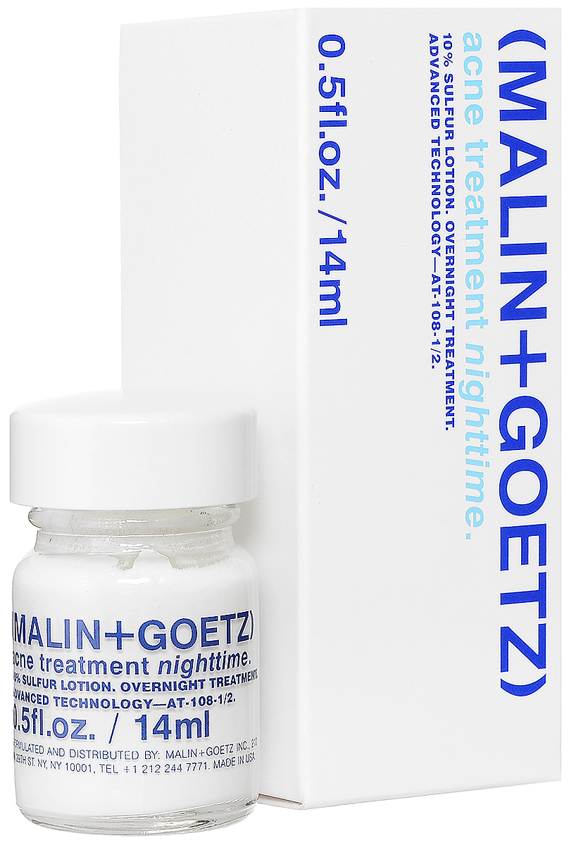 Malin+Goetz Сыворотка для проблемной кожи лица, 14 млMG134 Malin+Goetz Сыворотка для проблемной кожи лица, 14 млMG134Сыворотка Malin+Goetz для проблемной кожи лица содержит салициловую кислоту с 10% активной серы для подсушивания и лечения акне. Органическая камфара помогает избавиться от загрязнений кожи, оксид цинка помогает предотвратить образование рубцов. Эффективно использовать в случаях возникновения акне у взрослых. При регулярном или остром появлении акне рекомендуется обратиться к дерматологу. Характеристики: Объем: 14 мл. Производитель: США. Товар сертифицирован.