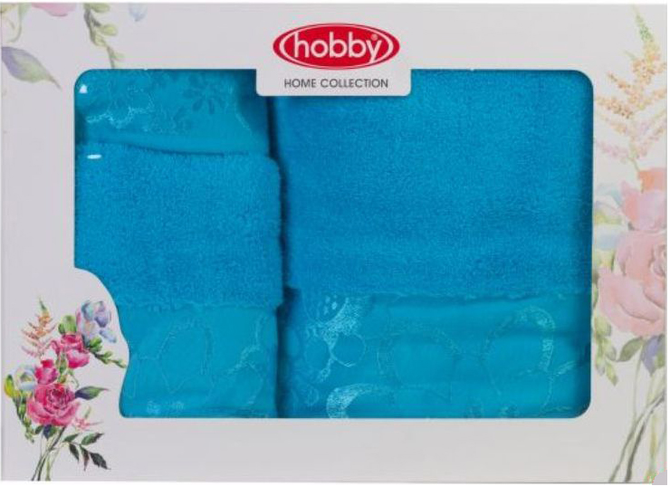 Набор полотенец Hobby Home Collection Dora, цвет: бирюзовый, 3 шт1501001215 Набор полотенец Hobby Home Collection Dora, цвет: бирюзовый, 3 шт1501001215Набор Hobby Home Collection Dora состоит из трех махровых полотенец, выполненных из натурального 100% хлопка. Изделия мягкие, отлично впитывают влагу, быстро сохнут, сохраняют яркость цвета и не теряют форму даже после многократных стирок. Полотенца Hobby Home Collection Dora очень практичны и неприхотливы в уходе. Они легко впишутся в любой интерьер благодаря своей нежной цветовой гамме.