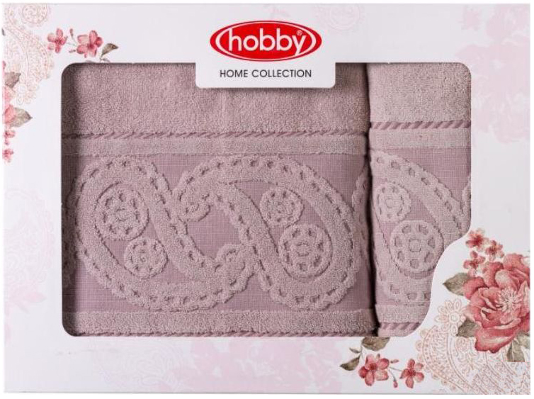 Набор полотенец Hobby Home Collection Hurrem, цвет: розовый, 2 шт1501001227 Набор полотенец Hobby Home Collection Hurrem, цвет: розовый, 2 шт1501001227Набор Hobby Home Collection Hurrem состоит из двух махровых полотенец, выполненных из натурального 100% хлопка. Изделия мягкие, отлично впитывают влагу, быстро сохнут, сохраняют яркость цвета и не теряют форму даже после многократных стирок. Полотенца Hobby Home Collection Hurrem очень практичны и неприхотливы в уходе. Они легко впишутся в любой интерьер благодаря своей нежной цветовой гамме. Размер полотенец: 50 х 90 см; 70 х 140 см.