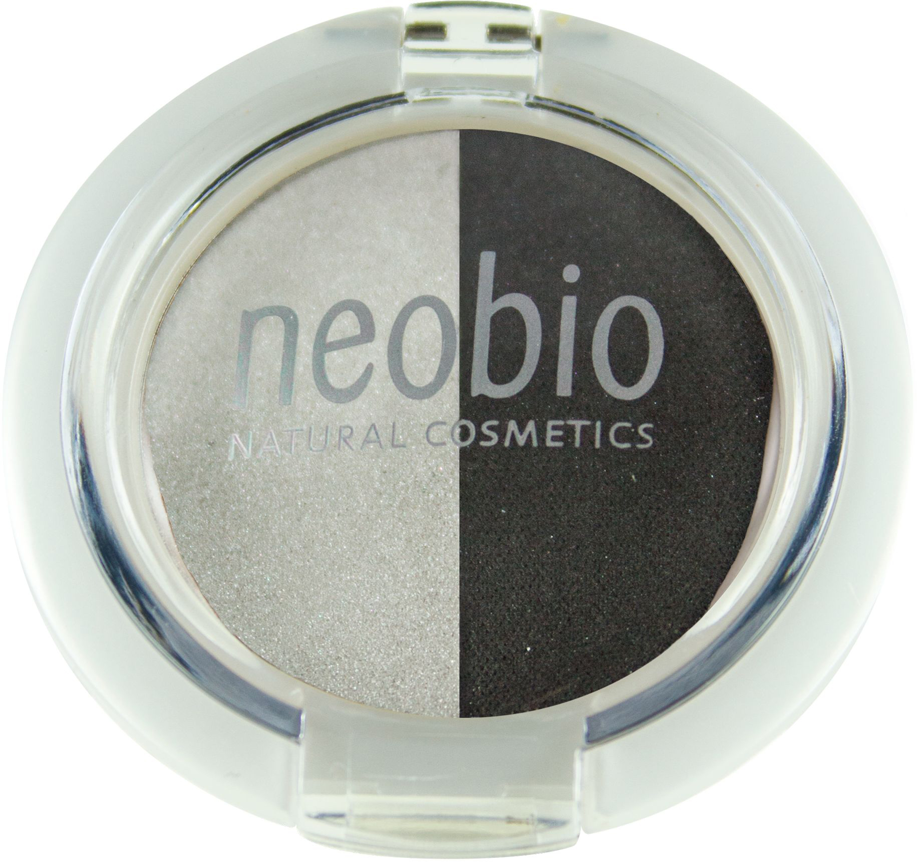 Neobio Двойные тени для век, тон № 03 (туманная ночь), 2,5 г62056 Neobio Двойные тени для век, тон № 03 (туманная ночь), 2,5 г62056Тени для век Neobio имеют мягкую матовую текстуру, легко наносятся, не скатываются и не осыпаются, держатся в течение дня. В результате нанесения получается элегантный макияж глаз и в тоже время надежный уход и защита за Вашей кожей. Тени Neobio подходят для чувствительных глаз, а также при ношении контактных линз. Тени содержат безвредные деликатные красящие пигменты, одобренные международной сертификацией NATRUE. Входящие в состав органическое масло макадамии, органическое масло клещевины и витамин Е благотворно влияют на кожу век, увлажняют ее и смягчают. Слюда оказывает противовоспалительный эффект, поглощает излишки жира и матирует. Двойные тени для век туманная ночь идеальный помощник в создании макияжа Smoky eyes. Натуральность продукта подтверждена международным сертификатом NATRUE. Продукт прошел дерматологический контроль.