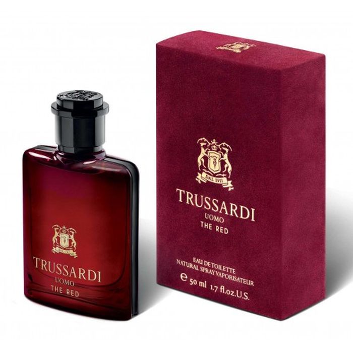 Trussardi Uomo The Red Туалетная вода мужская, 50 мл14240 Trussardi Uomo The Red Туалетная вода мужская, 50 мл14240Фужерные. Гальбанум, коньяк, мускатный орех, цитрон, герань, листья фиалки, мускатный шалфей, бобы тонка, кожа, пачули