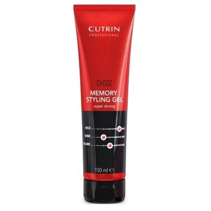 Cutrin Chooz Perms Стайлинговый гель экстра-сильной фиксации с эффектом памяти, 150 млCUG10-12788 Cutrin Chooz Perms Стайлинговый гель экстра-сильной фиксации с эффектом памяти, 150 млCUG10-12788Стайлинговый гель экстра-сильной фиксации с эффектом памяти Chooz Memory Gel создан для работы в условиях непогоды и температурных скачков. Благодаря полимерам, вы можете вернуть волосы в первоначальное положение, не используя дополнительные средства. Минералы кварца придают прическе мягкий блеск. Пантенол питает и увлажняет, предохраняя их от повреждения в процессе укладки. Нанесите немного геля на волосы, сделайте укладку. Для восстановления прически смочите волосы.
