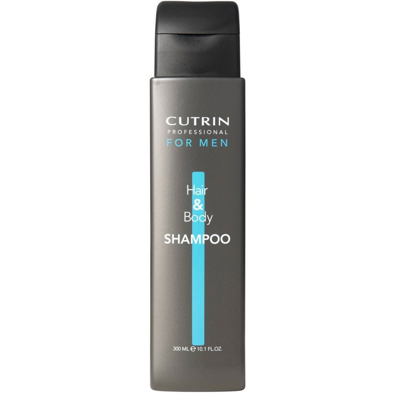 Cutrin Hair and Body Shampoo for Men Шампунь для волос и тела, 300 млCUM05-12800 Cutrin Hair and Body Shampoo for Men Шампунь для волос и тела, 300 млCUM05-12800Средство Hair and Body Shampoo for Men создано специально для мужчин, и с легкостью устраняет все загрязнения. Состав шампуня включает кератин, который возвращает им энергию и приводит в тонус. Он подходит также для тела. Кварцевые частицы заставляют их блестеть и сиять. Глицерол ухаживает за волосами, обеспечивая им дополнительное сияние, а ментол надолго сохраняет ощущение свежести и комфорта.