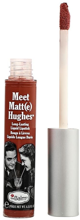 theBalm Meet Matt(e) Hughes Стойкий матирующий блеск для губ, Trustworthy, 7,4 мл807213 theBalm Meet Matt(e) Hughes Стойкий матирующий блеск для губ, Trustworthy, 7,4 мл807213TheBalm представляет стойкую матовую помаду – Meet Matt(e) Hughes! Восемь очаровательных оттенков в коллекции, из которых каждый сможет выбрать свой. Стойкая формула помады имеет комфортное матовое покрытие без каких-либо неприятных ощущений липкости. Meet Matt(e) Hughes с ароматом ванили и мяты надолго “приклеится” к вашим губам!