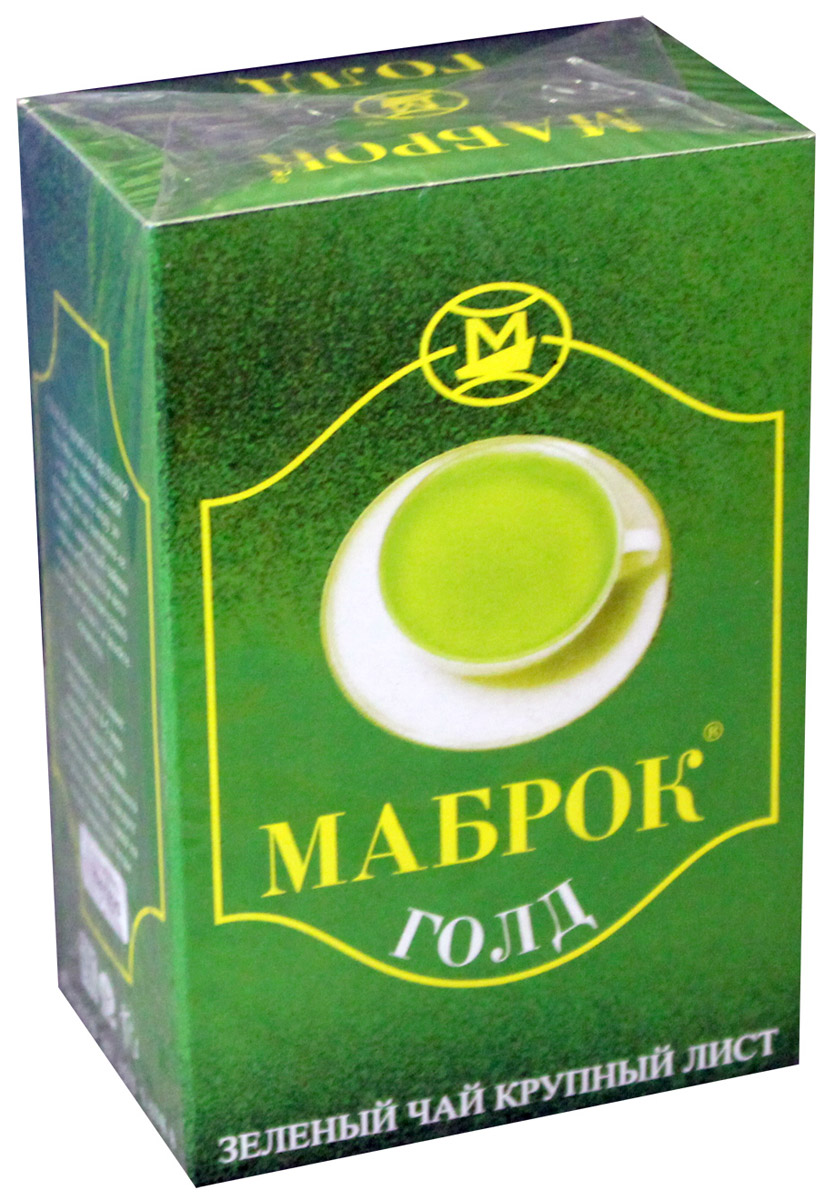 Mabroc Голд чай зеленый листовой, 100 г Mabroc Голд чай зеленый листовой, 100 г