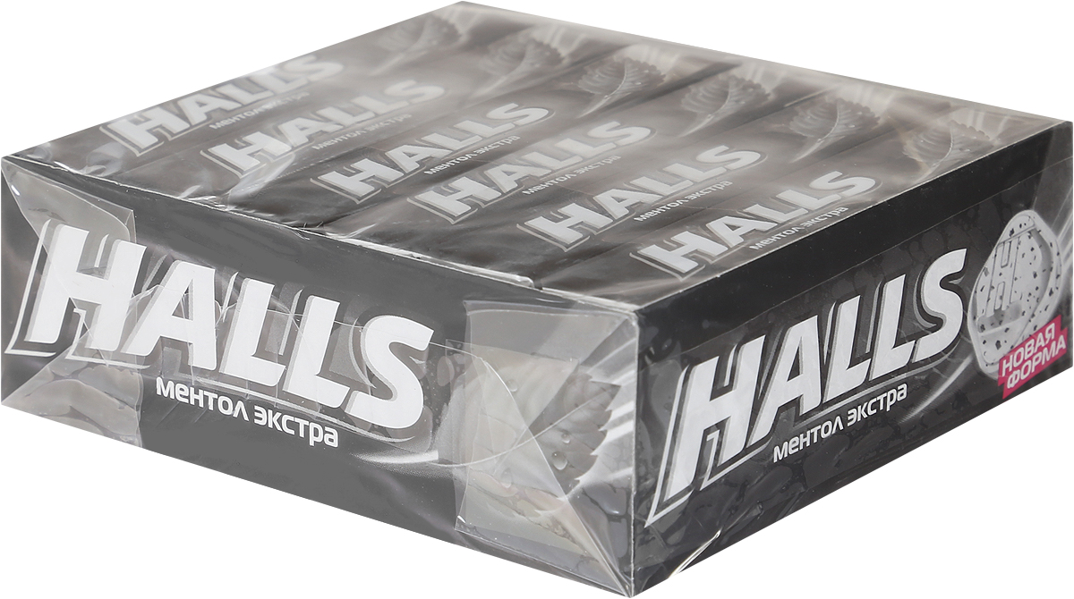 Halls Ментол Экстра леденцы, 12 пачек по 24,5 г629910, 645680, 661954 Halls Ментол Экстра леденцы, 12 пачек по 24,5 г629910, 645680, 661954Холс не является лекарственным средством, но он помогает справиться как с першением в горле, так и при болях в горле, особенно в первые дни простуды, когда очень трудно глотать. Леденцы Холс содержат эвкалиптовое масло, которое благоприятно воздействует на слизистую гортани и смягчает боль в горле, а благодаря мятному вкусу леденцов сразу заметно, как становиться легче дышать. Уважаемые клиенты! Обращаем ваше внимание, что полный перечень состава продукта представлен на дополнительном изображении.