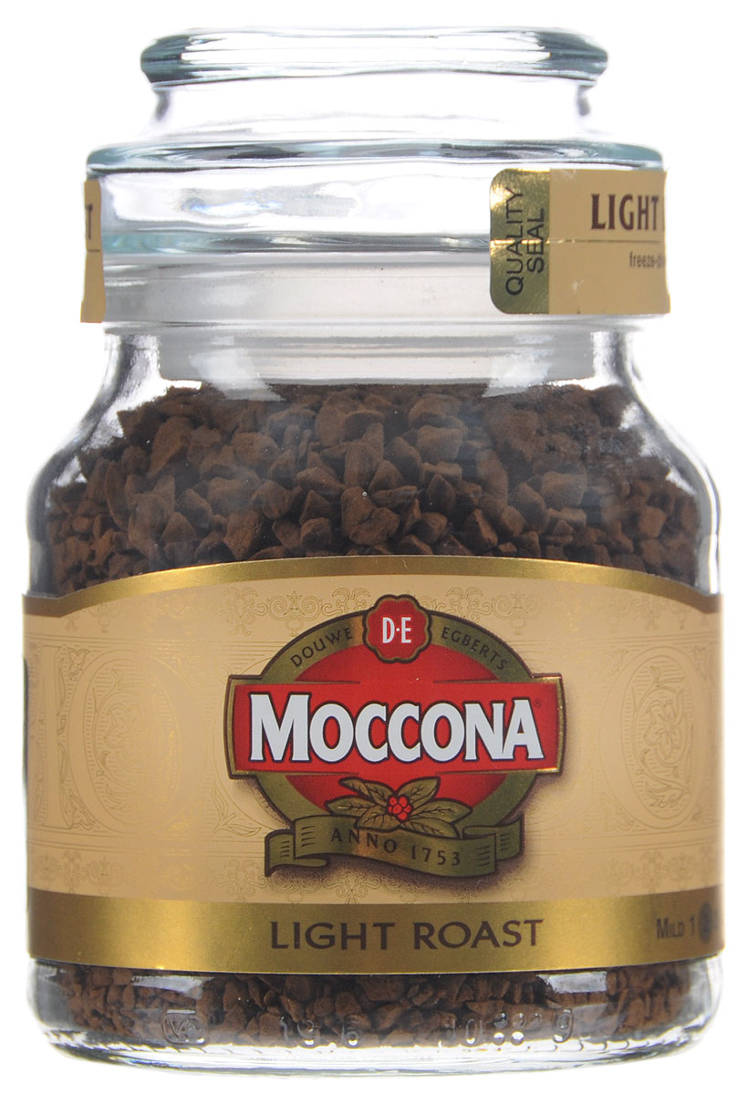 Moccona Light Roast кофе растворимый, 47,5 г4607031792476 Moccona Light Roast кофе растворимый, 47,5 г4607031792476Растворимый кофе Moccona Light Roast - натуральный сублимированный кофе. Насладитесь сбалансированным вкусом и богатым ароматом кофе Moccona, это ежедневный подарок себе.