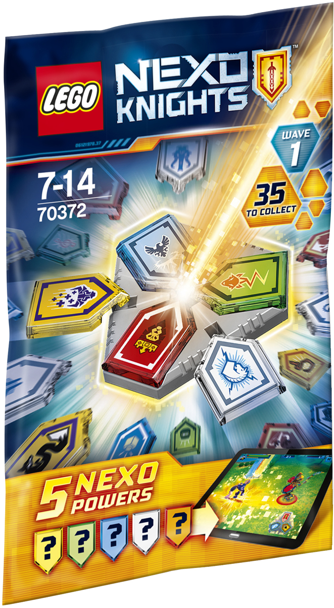 LEGO NEXO KNIGHTS Конструктор Комбо NEXO Силы 1 полугодие 7037270372 LEGO NEXO KNIGHTS Конструктор Комбо NEXO Силы 1 полугодие 7037270372В запечатанном таинственном пакете хранятся пять NEXO Сил. Какие из них вы выберете, чтобы победить Монстрокса в бесплатном приложении LEGO NEXO KNIGHTS МЕРЛОК 2.0? Используйте одновременно три NEXO Силы в комбинации с NEXO щитом, а затем отсканируйте их, чтобы обнаружить уникальные возможности и найти способ уничтожить армию Каменных монстров. Вы можете получить целых 35 NEXO Сил! У вас имеется несколько возможностей стать героем!