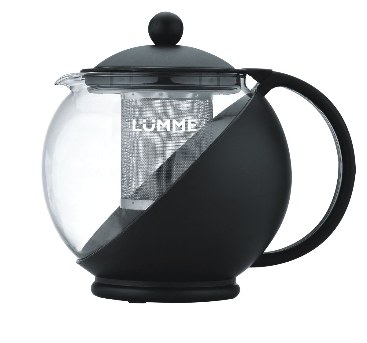 Чайник заварочный "Lumme", цвет: черный, 750 мл. LU-450