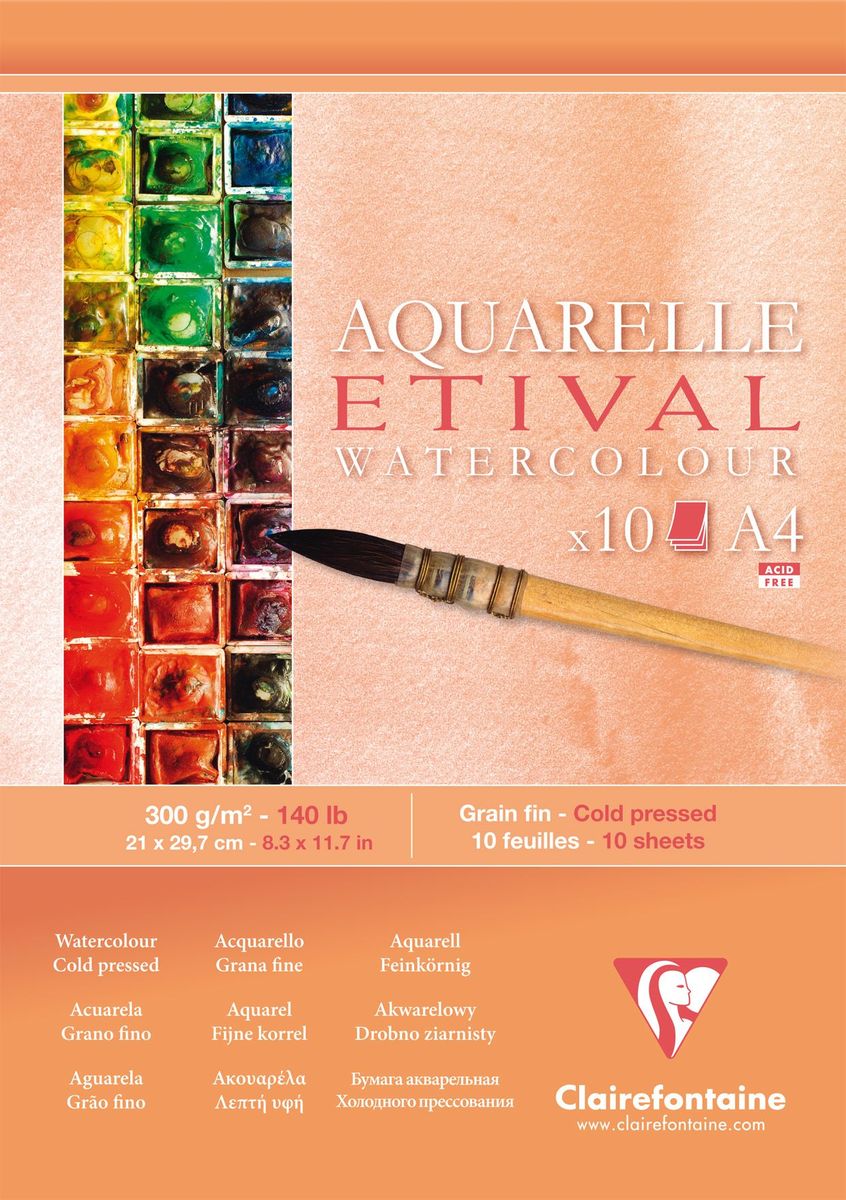 Блокнот Clairefontaine Etival, формат A4, 10 листов. 96305С96305С Блокнот Clairefontaine Etival, формат A4, 10 листов. 96305С96305СОригинальный блокнот Clairefontaine идеально подойдет для памятных записей, любимых стихов, рисунков и многого другого. Плотная обложка предохраняет листы от порчи и замятия. Такой блокнот станет забавным и практичным подарком - он не затеряется среди бумаг, и долгое время будет вызывать улыбку окружающих.