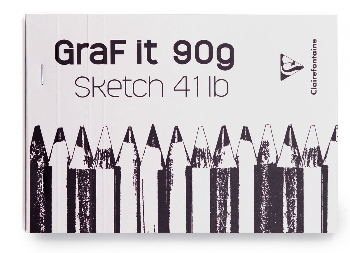 Блокнот Clairefontaine Graf It, для сухих техник, с перфорацией, цвет: белый, формат A5, 80 листов96621С Блокнот Clairefontaine Graf It, для сухих техник, с перфорацией, цвет: белый, формат A5, 80 листов96621СОригинальный блокнот Clairefontaine идеально подойдет для памятных записей, любимых стихов, рисунков и многого другого. Плотная обложка предохраняет листы от порчи и замятия. Такой блокнот станет забавным и практичным подарком - он не затеряется среди бумаг, и долгое время будет вызывать улыбку окружающих.