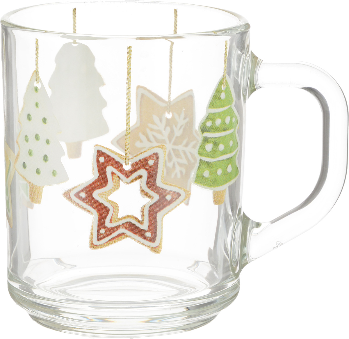 Кружка ОСЗ Green Tea. Печенье, 200 мл07с1335 ДЗПеченьеЗв кр Кружка ОСЗ Green Tea. Печенье, 200 мл07с1335 ДЗПеченьеЗв крКружка ОСЗ Green Tea. Печенье выполнена из высококачественного прозрачного стекла, которое изысканно блестит и переливается на свету. Внешние стенки изделия декорированы изображением печенья в виде елочек и звезд. Такая кружка станет неизменным атрибутом чаепития и порадует вас классическим лаконичным дизайном и практичностью.