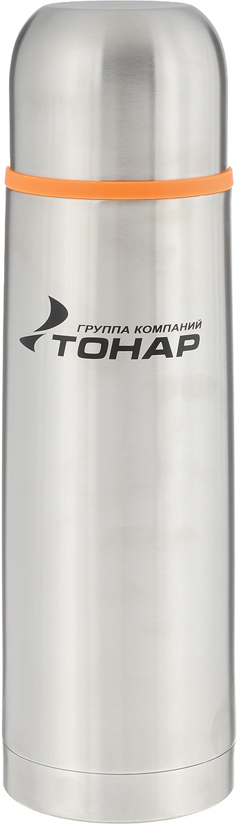 Термос Тонар HS TM-016, 1 л149740 Термос Тонар HS TM-016, 1 л149740Термос Тонар HS TM-016 выполнен из нержавеющей стали и оснащен двойными стенками с вакуумной изоляцией, которая позволяет сохранять напитки горячими или холодными длительное время. Корпус покрыт защитным прозрачным лаком. Термос отлично сохраняет температуру, свежесть напитка и его оригинальный вкус. Дополнительная теплоизоляция внутри пробки. Пробка без кнопки надежно закрывает колбу и проста в использовании. Крышка может послужить вместительной чашкой, также в комплект входит инструкция по эксплуатации. Термос сохраняет тепло до 12 часов и удерживает холод до 24 часов. Диаметр горлышка: 5 см. Диаметр основания: 8,5 см. Высота (с учетом крышки): 30,3 см. Размер крышки: 8 х 8 х 6 см.