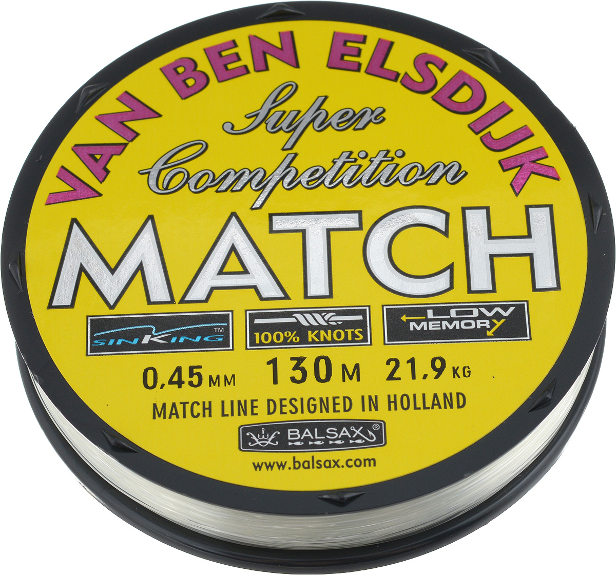 Леска Balsax Match VBE, 130 м, 0,45 мм, 21,9 кг304-10045 Леска Balsax Match VBE, 130 м, 0,45 мм, 21,9 кг304-10045Опытным спортсменам, участвующим в соревнованиях, нужна надежная леска, в которой можно быть уверенным в любой ситуации. Леска Balsax Match VBE отличается замечательной прочностью на узле и высокой сопротивляемостью к истиранию. Она была проверена на склонность к остаточным деформациям, чтобы убедиться в том, что она обладает наиболее подходящей растяжимостью, отвечая самым строгим требованиям рыболовов. Такая леска отлично подходит как для спортивного, так и для любительского рыболовства.