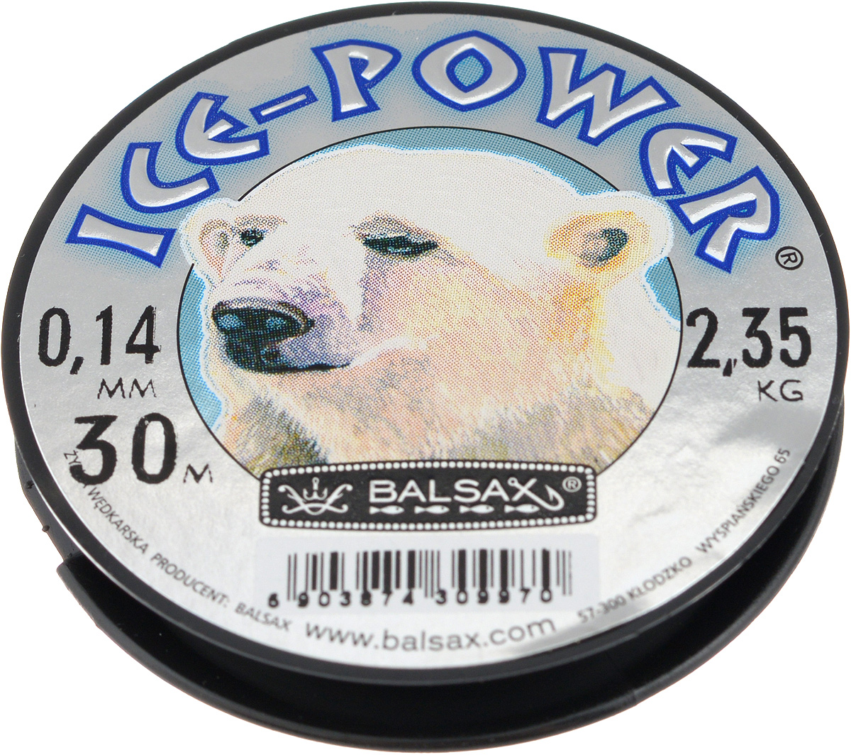 Леска зимняя Balsax Ice Power, 30 м, 0,14 мм, 2,35 кг310-05014 Леска зимняя Balsax Ice Power, 30 м, 0,14 мм, 2,35 кг310-05014Леска Balsax Ice Power изготовлена из 100% нейлона и очень хорошо выдерживает низкие температуры. Даже в самом холодном климате, при температуре вплоть до -40°C, она сохраняет свои свойства практически без изменений, в то время как традиционные лески становятся менее эластичными и теряют прочность. Поверхность лески обработана таким образом, что она не обмерзает и отлично подходит для подледного лова. Прочна в местах вязки узлов даже при минимальном диаметре.