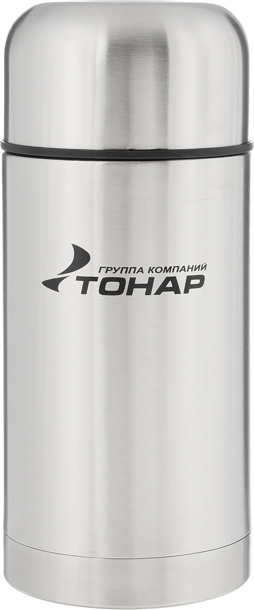 Термос ТОНАР HS TM-018, с чехлом, 1 л149736 Термос ТОНАР HS TM-018, с чехлом, 1 л149736Термос ТОНАР HS TM-018 - универсальная модель, оснащенная двойными стенками с вакуумной изоляцией, которая позволяет сохранять напитки горячими или холодными длительное время. Корпус изготовлен из высококачественной нержавеющей стали. Широкое горло позволяет использовать термос для первых и вторых блюд. Термос оснащен глухой крышкой-пробкой, которая предотвращает проливание, а кнопка служит для спуска пара. Крышку можно использовать как чашку. В комплект входят удобный чехол для хранения и переноски термоса, инструкция по эксплуатации. Стильный металлический термос понравится абсолютно всем и впишется в любой интерьер кухни. Диаметр горлышка: 8 см. Диаметр основания термоса: 10 см. Размер крышки-чаши: 10,3 х 10,3 х 6 см. Высота термоса (с учетом крышки): 24,5 см.