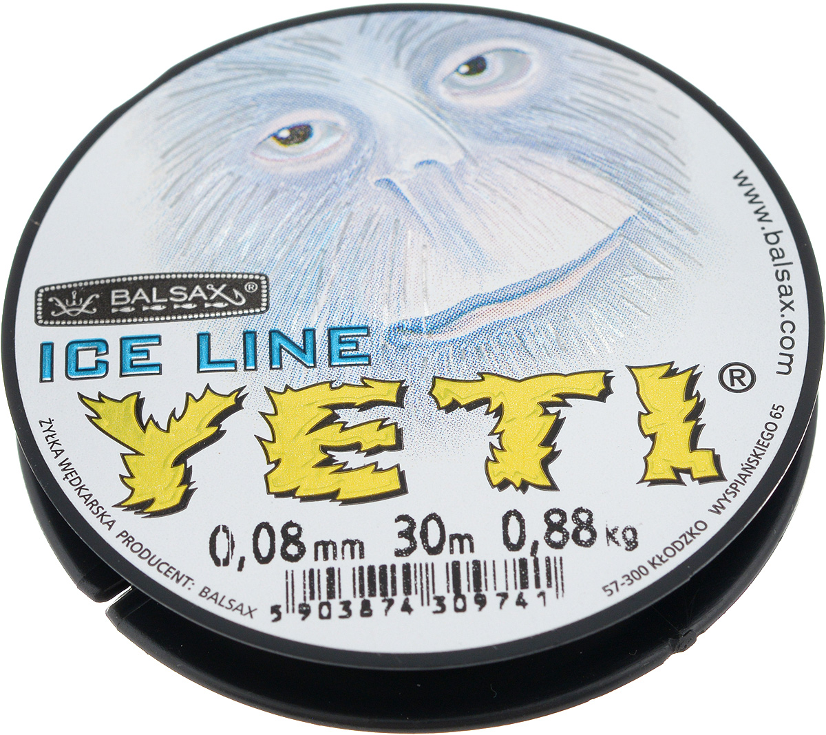 Леска зимняя Balsax Yeti, 30 м, 0,08 мм, 0,88 кг310-14008 Леска зимняя Balsax Yeti, 30 м, 0,08 мм, 0,88 кг310-14008Леска Balsax Yeti изготовлена из 100% нейлона и очень хорошо выдерживает низкие температуры. Даже в самом холодном климате, при температуре вплоть до -40°C, она сохраняет свои свойства практически без изменений, в то время как традиционные лески становятся менее эластичными и теряют прочность. Поверхность лески обработана таким образом, что она не обмерзает и отлично подходит для подледного лова. Прочна в местах вязки узлов даже при минимальном диаметре.