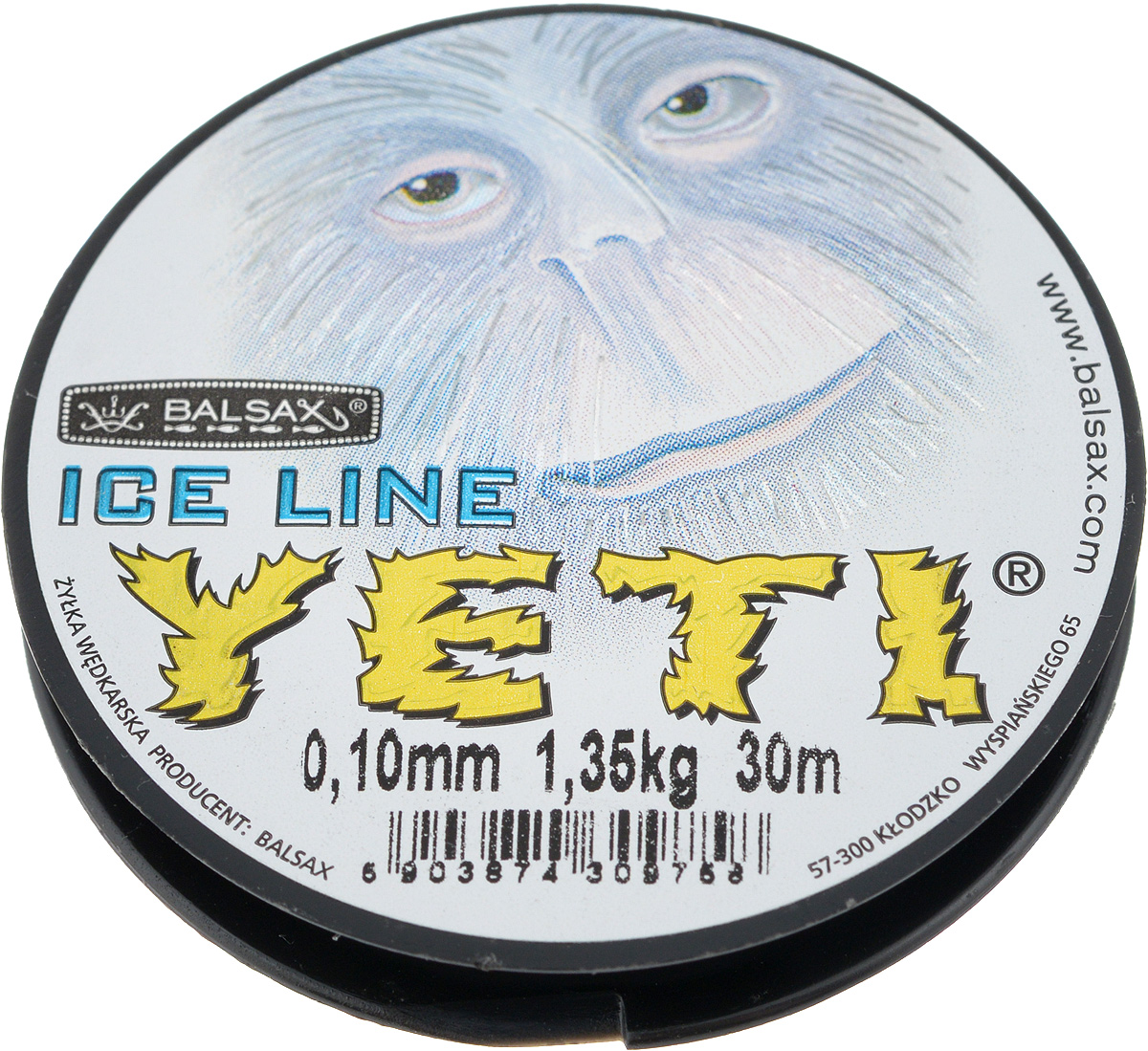 Леска зимняя Balsax Yeti, 30 м, 0,10 мм, 1,35 кг310-14010 Леска зимняя Balsax Yeti, 30 м, 0,10 мм, 1,35 кг310-14010Леска Balsax Yeti изготовлена из 100% нейлона и очень хорошо выдерживает низкие температуры. Даже в самом холодном климате, при температуре вплоть до -40°C, она сохраняет свои свойства практически без изменений, в то время как традиционные лески становятся менее эластичными и теряют прочность. Поверхность лески обработана таким образом, что она не обмерзает и отлично подходит для подледного лова. Прочна в местах вязки узлов даже при минимальном диаметре.