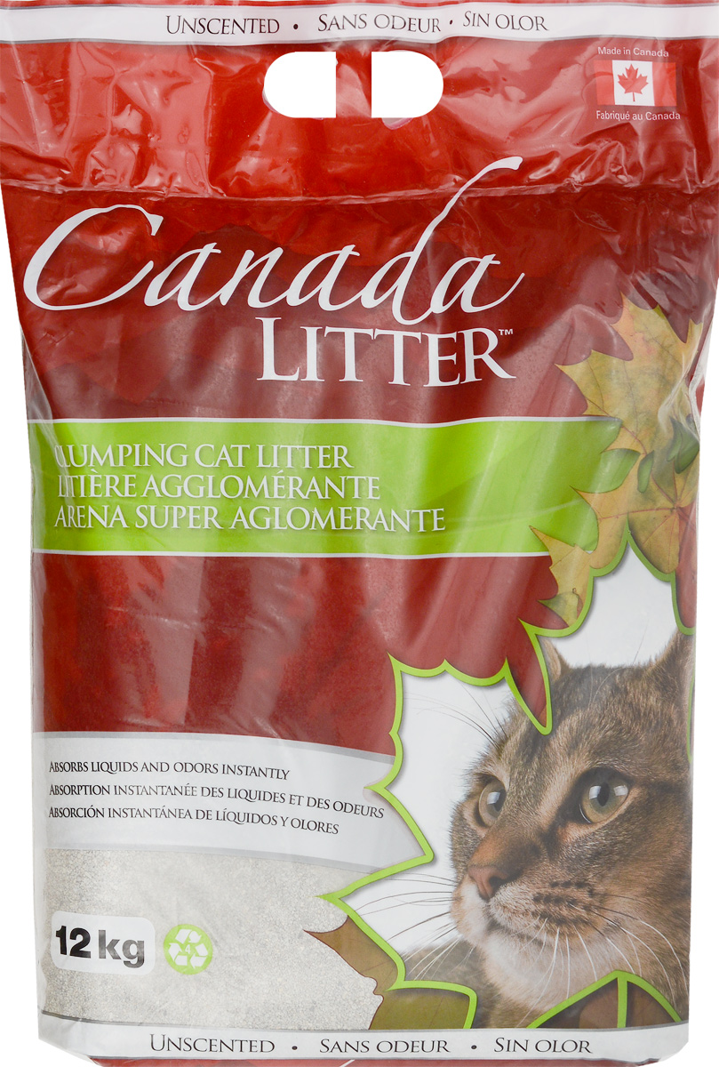 Наполнитель для кошачьих туалетов Canada Litter Запах на замке, комкующийся, без запаха, 12 кг24515 Наполнитель для кошачьих туалетов Canada Litter Запах на замке, комкующийся, без запаха, 12 кг24515Комкующийся наполнитель Canada Litter Запах на замке - канадский наполнитель супер-премиум класса, изготовленный из натриевого бентонита. Преимущества наполнителя Canada Litter Запах на замке: - впитывает 350% влаги (в 3,5 раза больше собственного веса), - специальные гранулы напоминают кошке ее естественную среду, - обладает высокой впитывающей и комкующей способностью, - бентонит - высококачественная глина, которая быстро поглощает запахи, легко комкуется в большие твердые комочки и весьма экономична в расходовании. Товар сертифицирован.