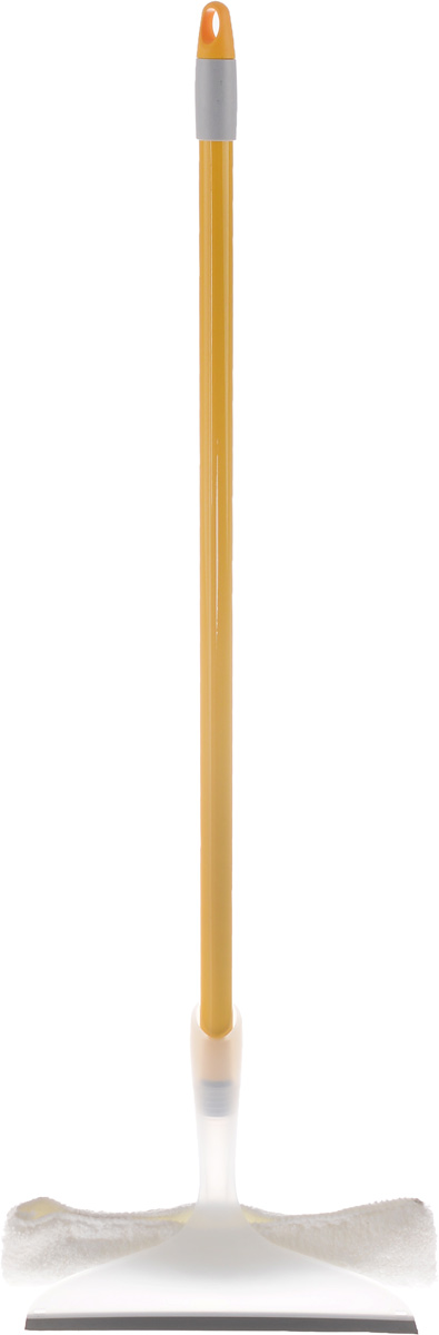 Стекломой Apex, с микрофиброй, 25 х 78 см20655-11524-A Стекломой Apex, с микрофиброй, 25 х 78 см20655-11524-AСтекломой Apex прекрасно подойдет для мытья высоких и больших окон. Насадка очистителя состоит из двух частей: одна с тонкой, плотно прилегающей к стеклу резинкой, другая - махровая из микрофибры. Насадка с резинкой мягко удаляет грязь и воду с поверхности, не оставляя царапин и подтеков, а махровая насадка убирает остатки влаги и полирует поверхность. Благодаря ручке, вы сможете достать верхние части окна. Стекломой Apex делает мытье окон профессиональным: экономит воду и чистящие средства. С таким очистителем обычное, трудоемкое мытье окон становится быстрым и приятным. Длина ручки: 78 см. Размер рабочей части: 25 х 7 см.