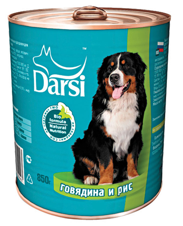 Консервы Darsi для собак с избыточным весом, с говядиной и рисом, 850 г0443-2 Консервы Darsi для собак с избыточным весом, с говядиной и рисом, 850 г0443-2Сбалансированный полнорационный корм Darsi предназначен для собак всех пород с избыточным весом или склонных к полноте. Витамин Е и природные антиоксиданты, входящие в состав корма, повышают защитную функцию организма вашей собаки от неблагоприятного воздействия окружающей среды. Сбалансированное содержание омега-3 и омега-6 ненасыщенных жирных кислот и органический цинк обеспечивают здоровую кожу и блестящую мягкую шерсть. Сбалансированное соотношение кальция и фосфора способствует правильному развитию костей. Углеводы и жиры - жизненно важные питательные вещества - в количестве, оптимально удовлетворяющем потребности вашей собаки. Натуральные высокоусвояемые питательные вещества способствуют правильной работе кишечника. Товар сертифицирован.