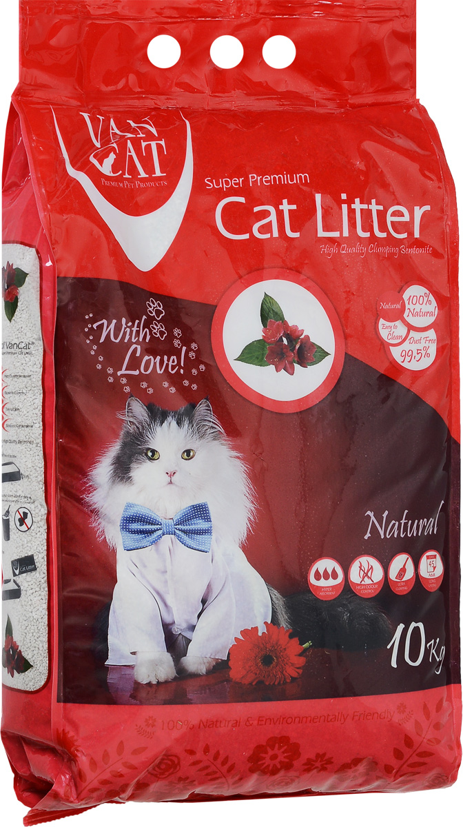 Наполнитель для кошачьих туалетов Van Cat Натуральный, комкующийся, без пыли, 10 кг20240 Наполнитель для кошачьих туалетов Van Cat Натуральный, комкующийся, без пыли, 10 кг20240Наполнитель для кошачьего туалета Van Cat Натуральный эффективно устраняет неприятные запахи Обладает высокой абсорбцией, отлично комкуется, не пылит, лапы остаются чистыми. Безопасен для животных и окружающей среды. Сохраняет лоток сухим, прост в уборке. Размер гранул: 0,6-2,25 мм.