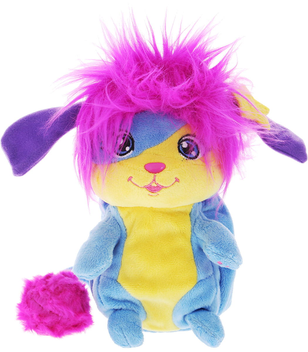 Popples Мягкая игрушка Lulu 20 см56300_фуксия, розовый, звёзды Popples Мягкая игрушка Lulu 20 см56300_фуксия, розовый, звёздыМягкая игрушка Popples Lulu - это замечательный подарок для вашего малыша. Игрушка отличается оригинальным дизайном и качественным исполнением. Она выполнена из безопасных материалов в виде очаровательной зверюшки с длинным хвостиком. Игрушка дополнена сзади специальным карманом, который можно вывернуть. У зверька есть уникальная способность - с помощью этого кармашка он может буквально сворачиваться в клубочек! Очень интересная, яркая и эффектная игрушка. Зверёк станет верным другом для каждого ребенка, подарит множество приятных мгновений и непременно поднимет настроение. Эта милая и забавная игрушка обязательно понравится вашему ребенку.