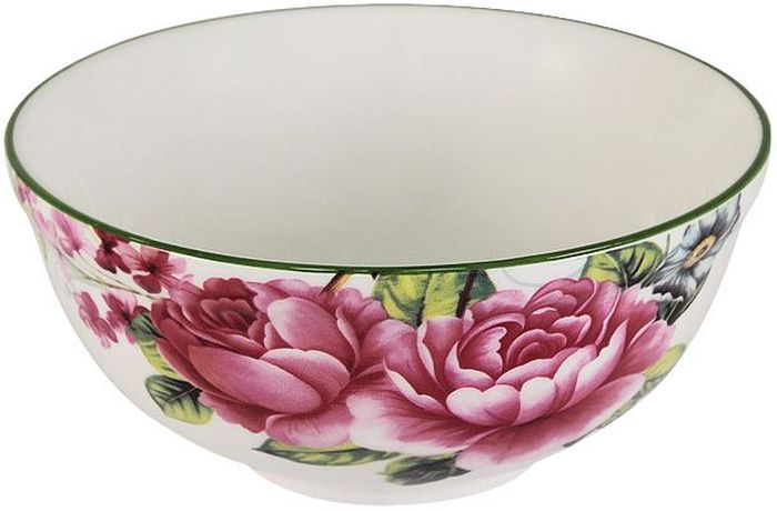 Салатник Imari Цветы и птицы, диаметр 13 смIM45018-A2210AL Салатник Imari Цветы и птицы, диаметр 13 смIM45018-A2210ALСалатник Imari Цветы и птицы выполнен из высококачественной керамики, основным ингредиентом которой является твердый доломит. Изделие легкое, белоснежное, прочное и устойчивое к высоким температурам. Нанесение сверкающей глазури, не содержащей свинца, придает изделию превосходный блеск и особую прочность. Высокое качество достигается не только благодаря использованию особого сырья, новейших технологий и оборудования, но также благодаря строгому контролю на всех этапах производственного процесса. Изделие декорировано красочным изображением. Такой салатник отлично подойдет для сервировки салатов, закусок, солений, соусов. Он оригинально дополнит сервировку стола и станет практичным приобретением для кухни. Высокое качество исходного сырья и глазури позволяет мыть изделие в посудомоечной машине.
