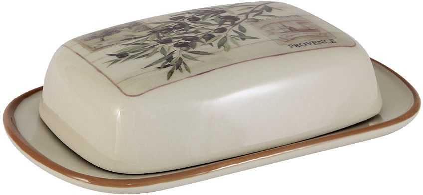 Масленка LF Ceramic ОливкиLF-195F9486-AL Масленка LF Ceramic ОливкиLF-195F9486-ALВеликолепная масленка LF Ceramic Оливки, выполненная из высококачественной керамики, предназначена для красивой сервировки и хранения масла. Она состоит из подноса и крышки. Масло в ней долго остается свежим, а при хранении в холодильнике не впитывает посторонние запахи. Масленка LF Ceramic Оливки идеально подойдет для сервировки стола и станет отличным подарком к любому празднику. Размер масленки: 18,5 х 12 см.