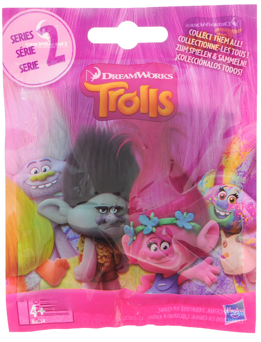 Trolls Фигурка коллекционная ТролльB6554EU4 Trolls Фигурка коллекционная ТролльB6554EU4Если вы коллекционируете забавные фигурки троллей из мультфильма Trolls, то непременно захотите пополнить коллекцию и маленькими фигурками. Особенно эти малютки понравятся девочкам, ведь такую куколку можно взять с собой куда угодно, она поместится в любой карман (размер игрушки всего 10 сантиметров вместе с волосами). Самое интересное, что выбирать фигурку нельзя, каждая игрушка поставляется в закрытом пакетике. Это значит, что каждый раз при покупке любителя троллей будет ожидать приятный сюрприз!
