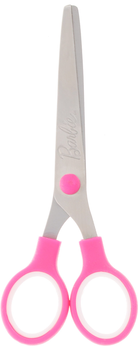 Barbie Ножницы 15 смBRDB-US1-SC15-BL1 Barbie Ножницы 15 смBRDB-US1-SC15-BL1Ножницы Barbie с безопасными закругленными концами лезвий идеально подойдут для резки всех обычных материалов - бумаги, картона и ткани. Прочность и качественная заточка обеспечивают эффективную работу лезвий по всей длине. Эргономично разработанные ручки очень удобны для захвата. Стальные лезвия плотно прилегают друг к другу. На лезвии имеется гравировка в виде надписи Barbie.